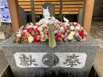 田無神社の手水舎
