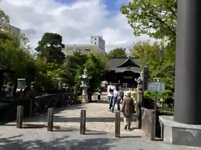 四柱神社の景色