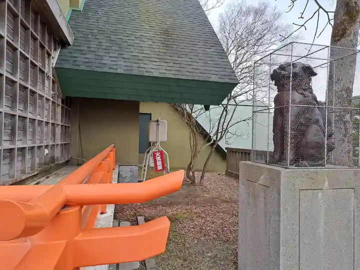 鳥取神社の狛犬