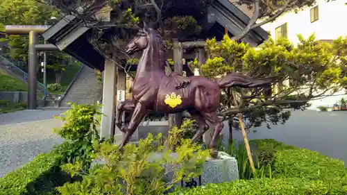 浦河神社の狛犬