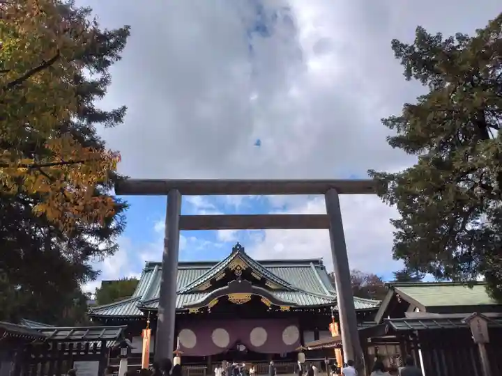 靖國神社の鳥居
