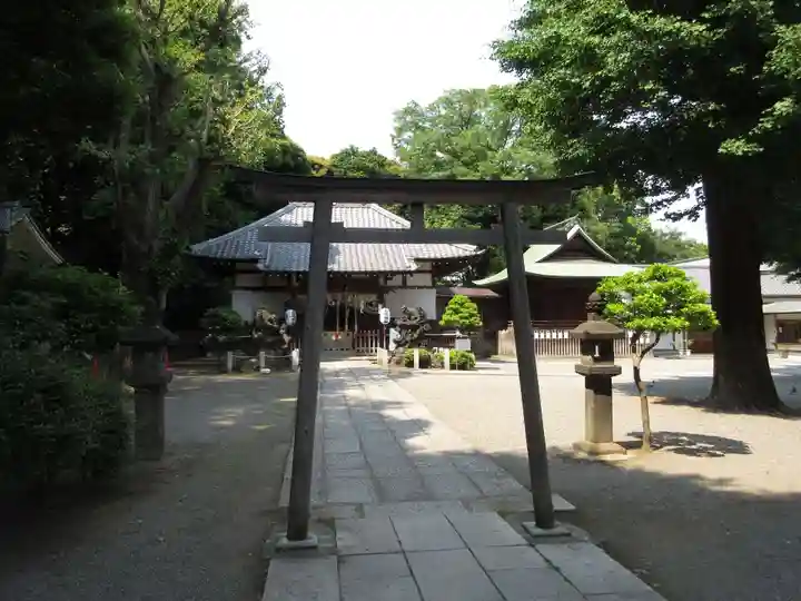 平塚神社の鳥居