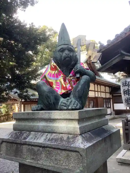 清洲山王宮 日吉神社の狛犬