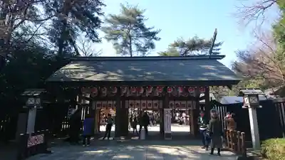 櫻木神社の山門・神門
