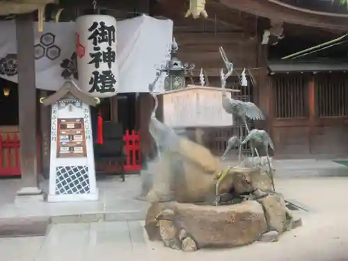 櫛田神社の手水舎