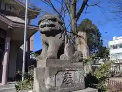 日野八坂神社の狛犬