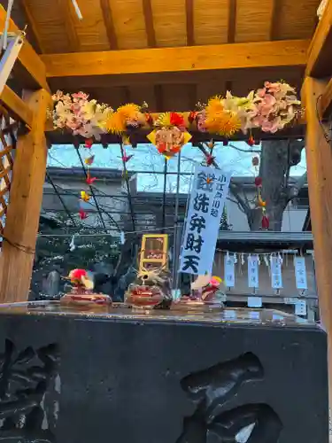 川越熊野神社の手水