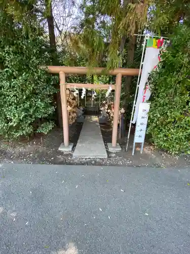 伊奴寝子社の鳥居