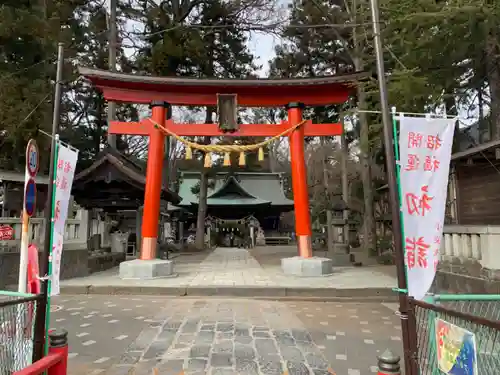 小室浅間神社の鳥居