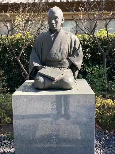 松陰神社の像