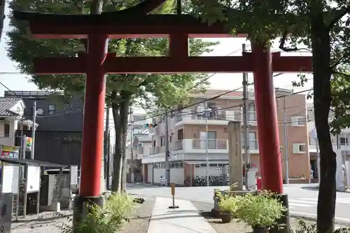 丸子山王日枝神社の鳥居