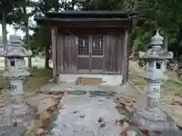 諏訪社の本殿・本堂