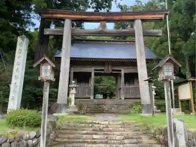 鳥海山大物忌神社蕨岡口ノ宮(山形県)