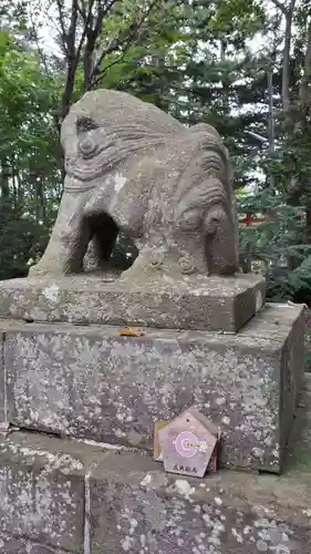 倶知安神社の狛犬