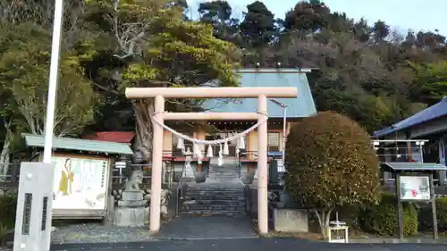 片岡神明宮の鳥居