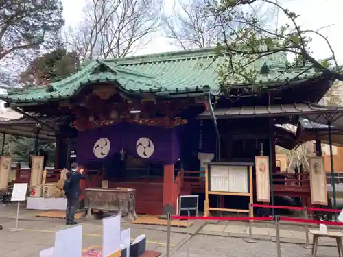 赤坂氷川神社の本殿・本堂