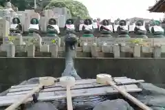 禅林寺の手水