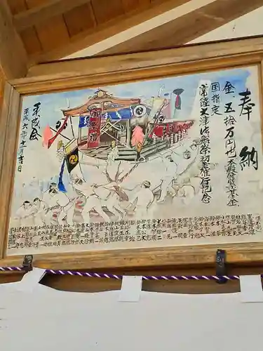 佐波波地祇神社の絵馬