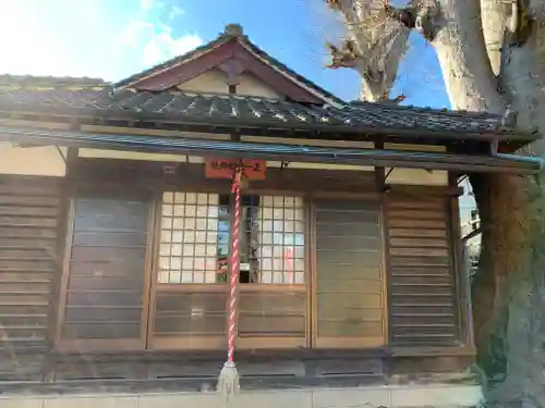 正一位霊験稲荷神社の本殿