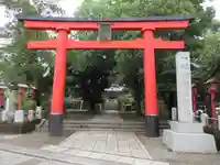 一瓶塚稲荷神社の鳥居