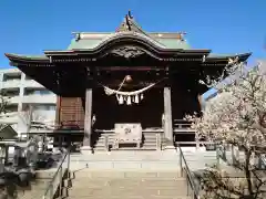 大棚・中川杉山神社の本殿