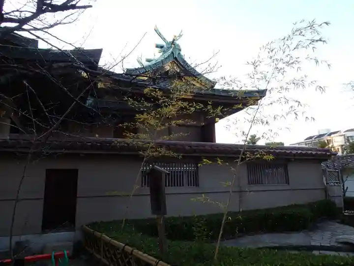 高津宮の本殿・本堂