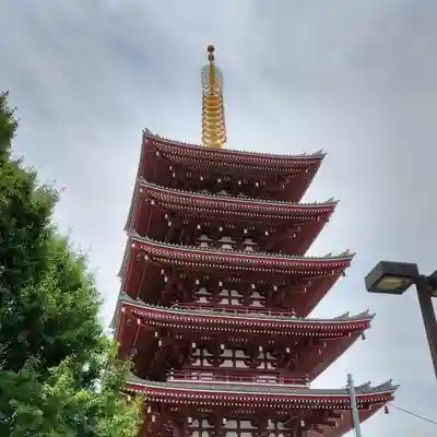 浅草寺の塔