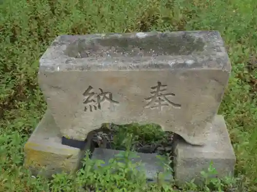 東芭露神社の手水舎