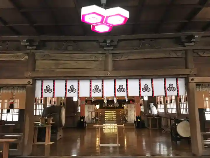 釧路一之宮 厳島神社の本殿・本堂