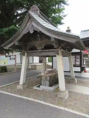 飯沼山 圓福寺の手水舎