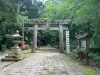 大神山神社奥宮の鳥居