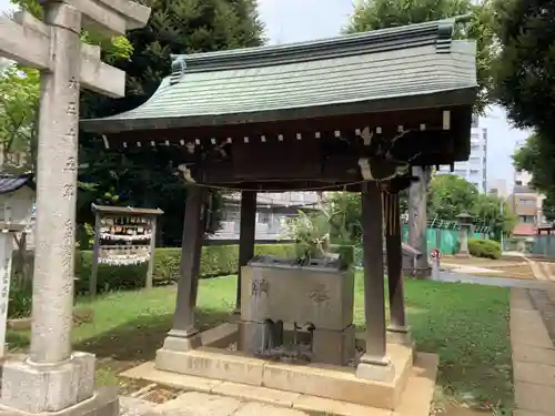 西向天神社の手水