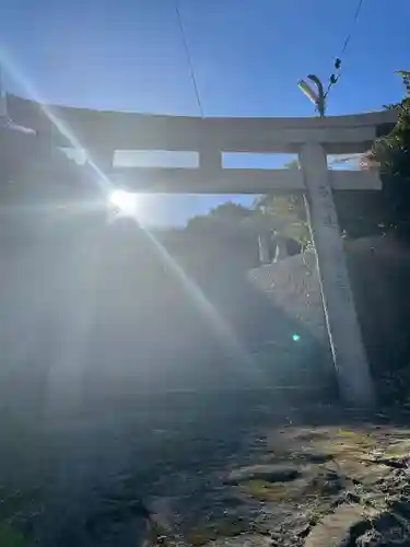 竹ノ子島天満宮の鳥居