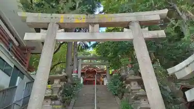 王子稲荷神社の鳥居