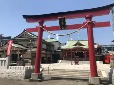 東京羽田 穴守稲荷神社の鳥居