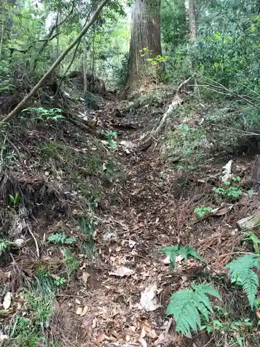 鷲子山上神社の自然