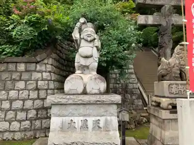 品川神社の像