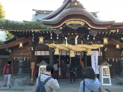 櫛田神社の本殿・本堂