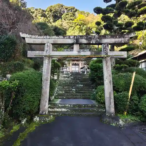 小坂神社の鳥居