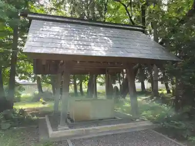 東川神社の手水舎