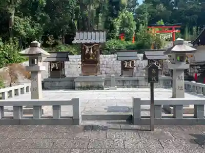 日吉神社（上社）の末社・摂社