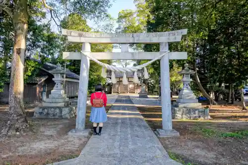 中原社（中原神社）の鳥居