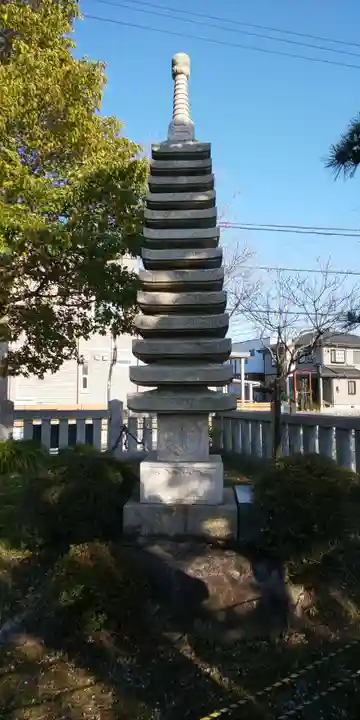 青塚社(北方町)の塔