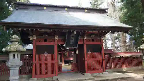 都々古別神社(八槻)の山門