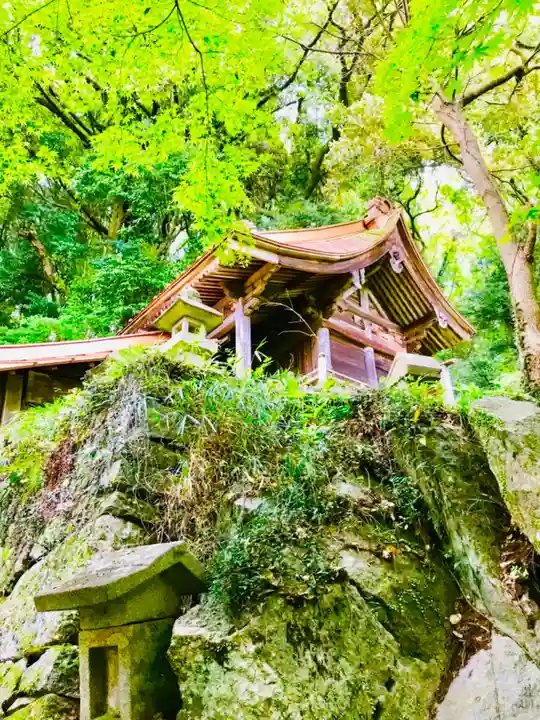 蚕影神社の本殿・本堂