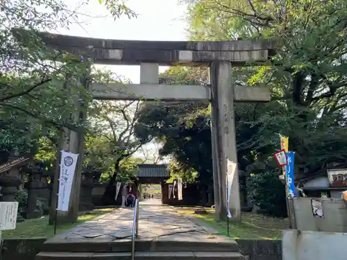 上野東照宮の鳥居