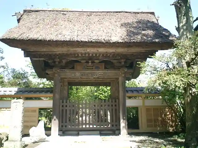 極楽寺(霊鷲山感應院極楽律寺)の山門・神門
