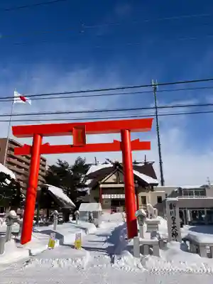 新川皇大神社の鳥居