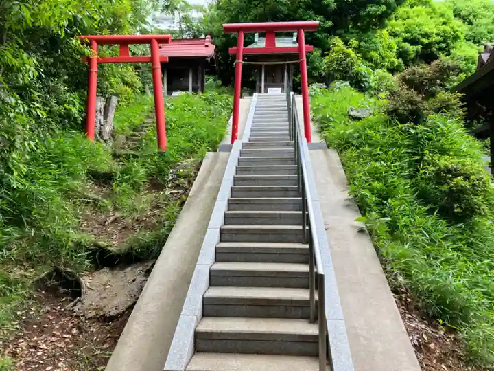 白旗神社(品濃白旗神社)(神奈川県)