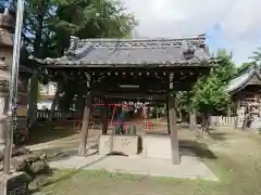 爾波神社の手水